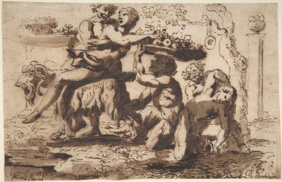 Bacchanal, c.1635-36 by Nicolas Poussin